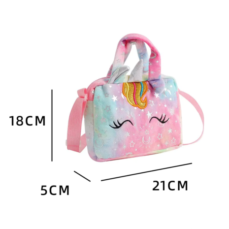 Unicorn tas – Eenhoorn handtas – Kinderen Crossbody Tas – Meisjes Tas