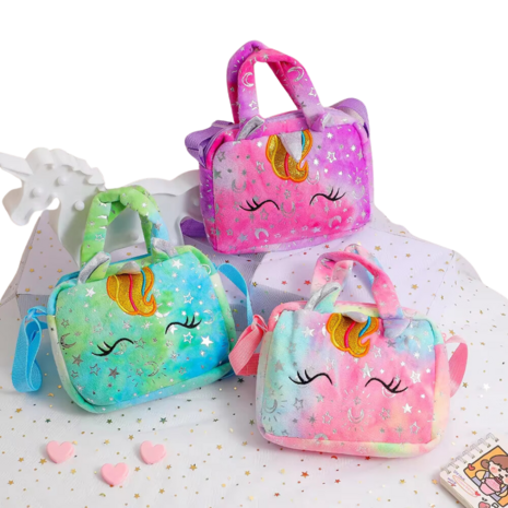 Unicorn tas – Eenhoorn handtas – Kinderen Crossbody Tas – Meisjes Tas