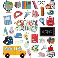 Stickers - terug naar school - 15x16,5 cm