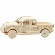 3D Puzzel, Pick-up truck, afm 19,5x8x12 cm, 1 stuk