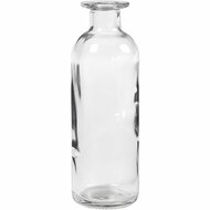 Glazen Fles Decoratie - DIY Decoratieve Fles - Creatieve Glazen Flessen Set - Flessen voor Home Decor - Glazen Decoratie Flessen - Hoogte 16 cm - Diameter 5,5 cm - 6 Stuks