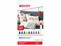 Textielstift Edding 4600 set basic 10 stuks