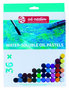 Art creation wateroplosbare oliepastels set 36 stuks