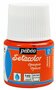 Pebeo setacolor opaque - 12 orange 45 ml