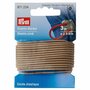 Elastisch koord 2,5 mm beige 3 m