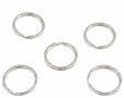 Sleutelhanger ring rond 35 mm 10 stuks