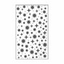 Embossing folder 3 x 5 inch - starry sky