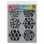 Dylusions stencil large - Quilt n more