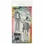 Dylusions couture clear stamp - Man about town duo