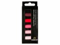 Rembrandt 5 halve softpastels set koele roden