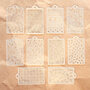 ECD Mystical winter Pattern stencil pack 10 stuks