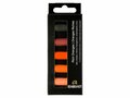 Rembrandt 5 halve softpastels set rijke oranjes