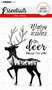 Clear stamp A6 Essentials - Deer