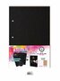 Journal pages the perfect size black - Art by Marlene essentials nr.05