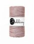 Bobbiny macrame koord 3 mm - mauve