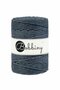 Bobbiny macrame koord 5 mm - charcoal