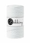 Bobbiny macrame triple twist 3 mm - white