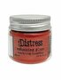 Distress embossing glaze crackling campfire