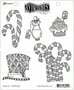 Dylusions cling stamp set - Drink me