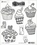 Dylusions cling stamp set - Eat me