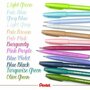 Pentel Brush sign pen 12 stuks - pastel colors