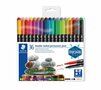 Staedtler Twin-tip permanent pens 36 stuks