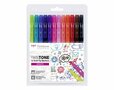 Tombow Twintone marker set bright 12 stuks