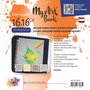 MyArtBook papier vierkant - toned 4 kleuren 225g