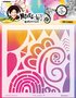 Mask stencil Deco elements - ABM Mixed-up nr. 136