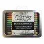 Distress watercolor pencils 12 stuks kit 2