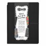 Dylusions black dot grid journal - large