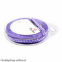 Ruitenlint 6,3 mm violet 10 meter