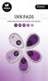 Ink pads waterbased Shades of purple - Essentials nr. 05