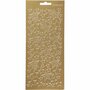 Stickers - goud - sterren - 10x23 cm