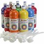 PRIMO schoolverf, diverse kleuren, matt, 10x1000 ml/ 1 doos