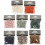 Plastic Kralen, diverse kleuren, d 6 mm, gatgrootte 1,5 mm, Inhoud kan variëren , 8x40 gr