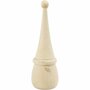 Scandinavische kerstkabouter, H: 16 cm, d 6 cm, 1 stuk