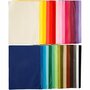 Tissuepapier - Diverse Kleuren - DIY, Knutselen, Decoratie - 210x297mm - 14 gram - 30x10 vellen