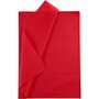 Tissuepapier - Zijdepapier - Crepepapier - Vloeipapier - Rood - Verpakken - Decoreren - Knutselen - 50x70 cm - 14 gram - 25 vellen