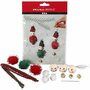 Creative mini kit, hangende decoraties van elven, 1 doos