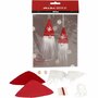 Creative mini kit, hangende kerstkabouter, H: 11 cm, 1 doos