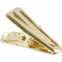 Deco knijpers, goud, L: 27 mm, B: 14 mm, 10 stuk/ 1 doos