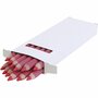 Edu Jumbo kleurpotlood, rood, dikte 10 mm, vulling 6,25 mm, 12 stuk/ 1 doos