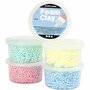 Foam Clay Extra Large – Extra Grote Kralen – Foam Clay Boetseermateriaal – Luchtdicht Verpakt – 25 gram Per Potje – 5 Doosjes