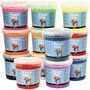 Foam Clay®, diverse kleuren, Inhoud kan variëren , 12x560 gr/ 1 doos