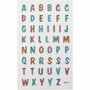 Stickers - Glitter Stickers - Diverse Kleuren - Letters - Decoratie, Kaarten Maken, Cadeaulabels - 10x16cm - 1 vel