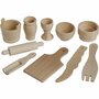 Keukengerei - Home deco - Diversen - Hout - berkehout - 0,4-0,6cm - Creotime - 50 Stuks