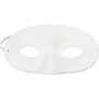 Masker, wit, H: 9,5 cm, B: 18,5 cm, 10 stuk/ 1 doos