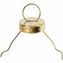 Metalen hanger, goud, d 13 mm, gatgrootte 5 mm, 25 stuk/ 1 doos