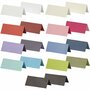 Naamkaarten, diverse kleuren, afm 9x4 cm, Inhoud kan variëren , 250 gr, 30 doos/ 1 doos